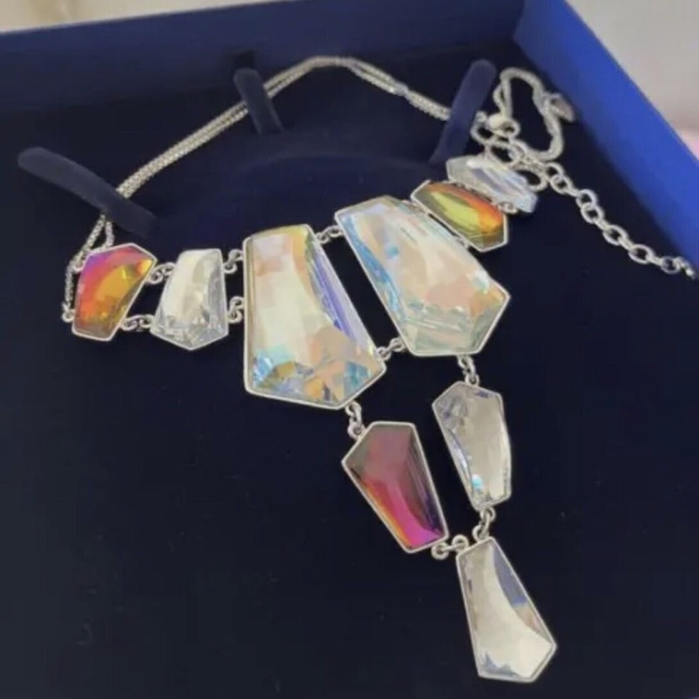 Pre Owned Authentic Swarovski Elegant Multicolor … - image 5